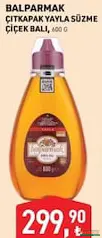 BALPARMAK ÇIT KAPAK YAYLA SÜZME ÇİÇEK BALI 600 G fiyat ve kampanya bilgisi